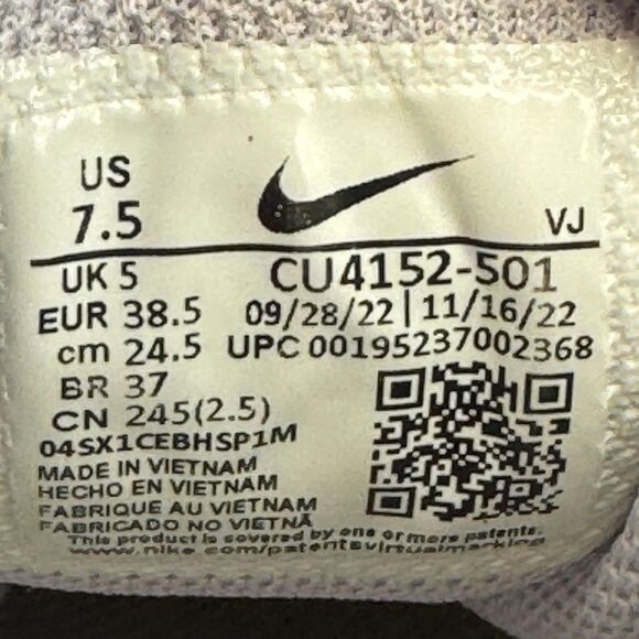 Nike Air Max Motif Shoes Womens Size 7.5 White Purple Red Sneakers CU4152-501 - Picture 10 of 10